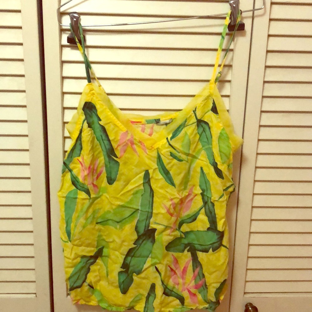 Yellow Summer Top.